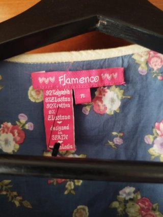 Blusón Flamenco Boho Talla M nuevo.