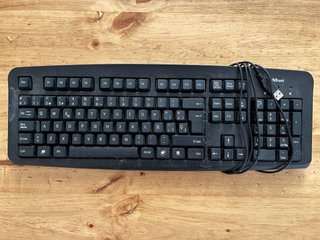 Tastiere Trust Nero USB