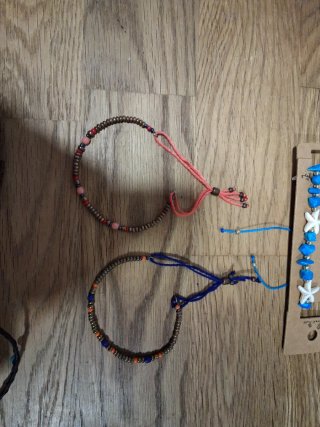 Lote 10 pulseras variadas