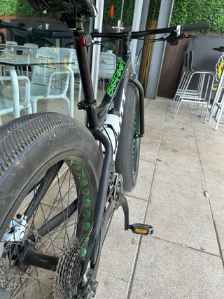 Bicicleta Fat Bike Negra