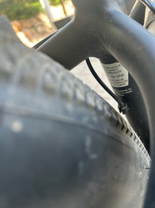 Bicicleta Fat Bike Negra