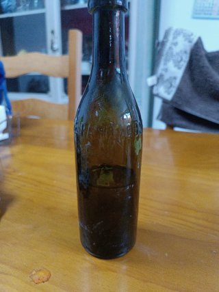 Botella Antigua Agua de Panticosa