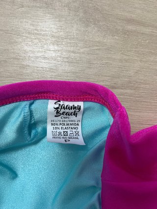 Bikini Brasileño Azul y Rosa