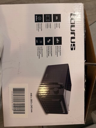 Microondas Taurus Negro