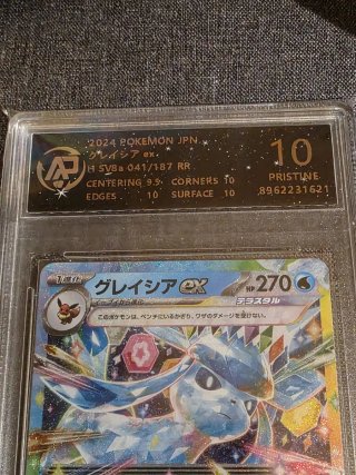 Carta Pokémon Glaceon EX 041/187 RR