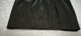 Vestido de fiesta negro lentejuelas