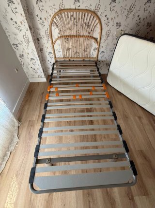 Cama 90x200 con somier y colchón