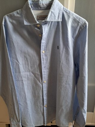 Camisa El Ganso Azul con lunares