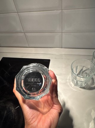 Vasos Ikea de cristal