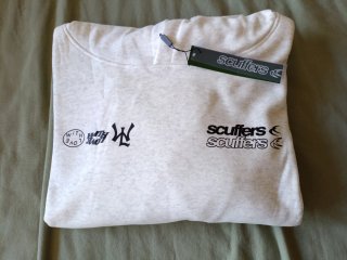 Sudadera Scuffers Gris Claro