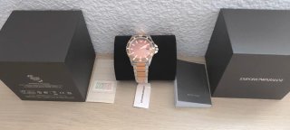 Reloj Emporio Armani Dorado y Plateado