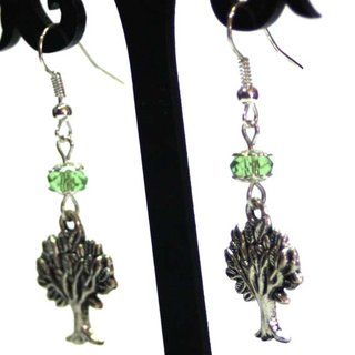 Pendientes Charms Árbol de la Vida