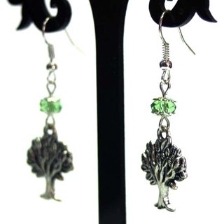 Pendientes Charms Árbol de la Vida
