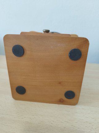 Molinillo Café Vintage Cerámica y Madera