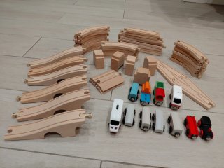 Tren de madera Lillabo