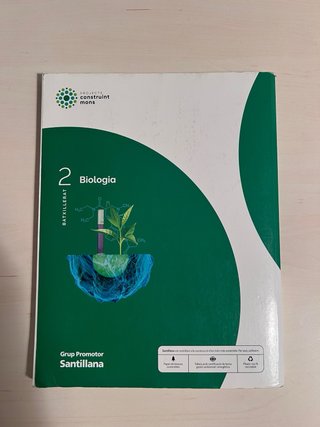 Libro de Biología 2º Bachillerato
