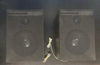 Altavoces Bafles Madera CD1000