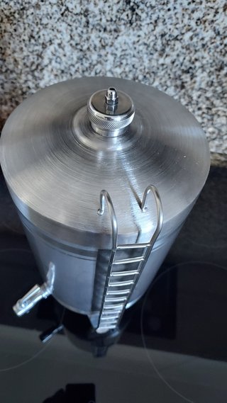 Recipiente Decorativo Metal Vinho Licores