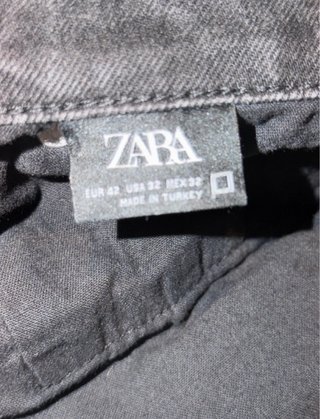 Jeans Zara Slim Fit Neri Taglia 48