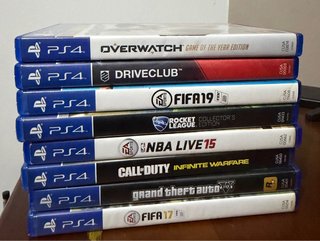 Lote de 8 Juegos PS4