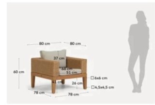 Conjunto Sofá Kave Home Exterior - Giana
