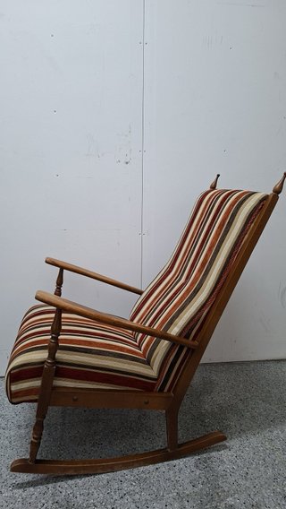 2 Sillones de Tela y Madera