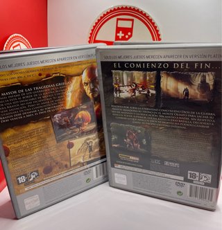 Pack God of War 1 e 2 PS2