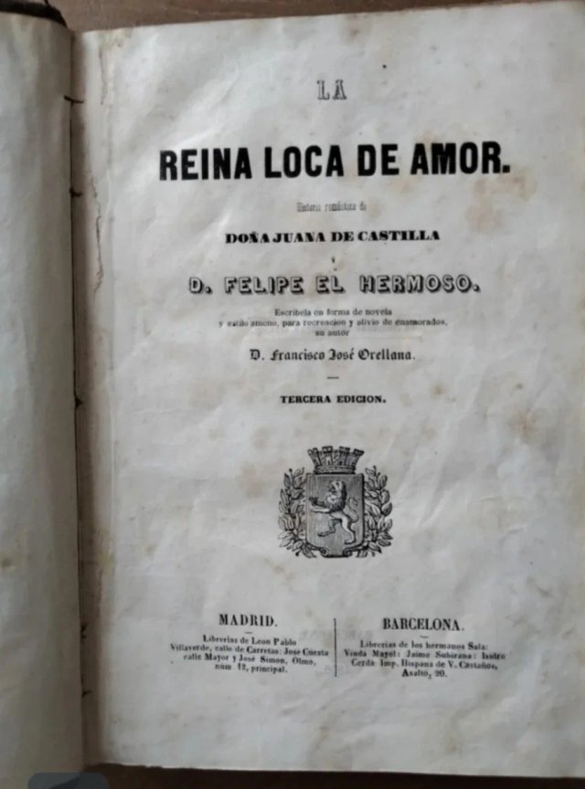 La reina loca de amor - Franciscos José Orellana