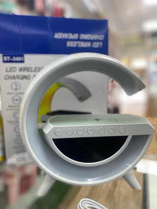 Altavoz LED Carga Inalámbrica BT-3401