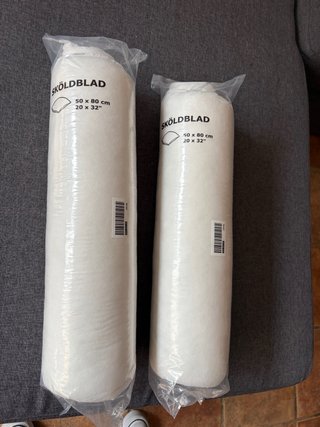 2 Almohadas IKEA SKÖLDBLAD 50x80cm