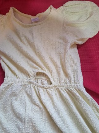 Vestido amarillo niña 11-12 años