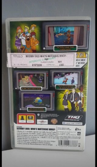 Scooby-Doo Who's Watching Who PSP Completo
