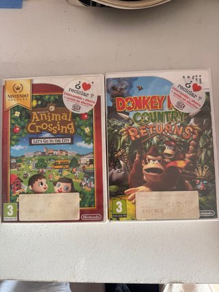 Juegos Wii: Animal Crossing y Donkey Kong