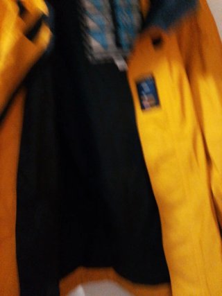 Chubasquero Decathlon Amarillo Mujer