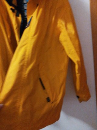 Chubasquero Decathlon Amarillo Mujer