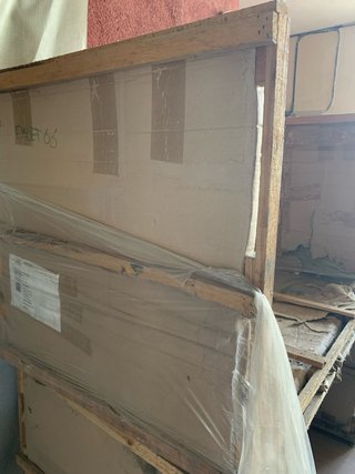 Mesa escritorio cristal 125x70cm