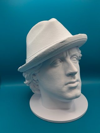 Busto 3D Rocky 25cm
