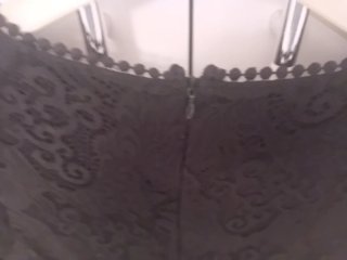 Vestito nero pizzo