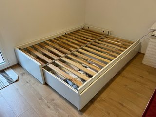 Cama individual o dos personas con 2 colchones