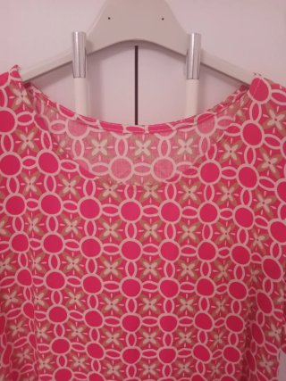Vestito donna fantasia geometrica