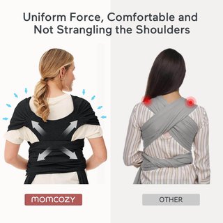Fular portabebés recién nacidos Momcozy