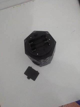 Lámpara led táctil  sin caja  como nuevo Con pilas