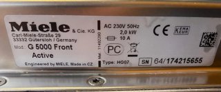 Lavavajillas Miele G5000 Front Active