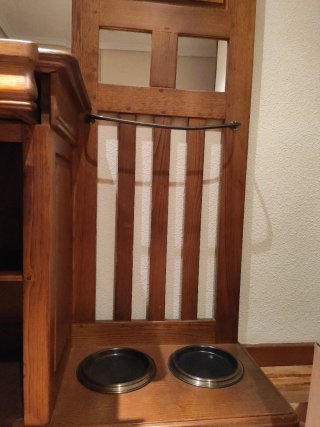 Mueble auxiliar con Zapatero, Espejo y paraguero