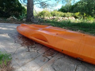Kayak Doble Naranja Pelican Apex II
