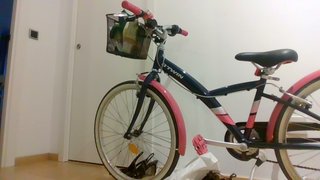 Bici infantil rosa 7-9 años