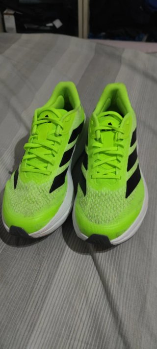Adidas Duramo Zapatillas, talla 44,Verde Neón