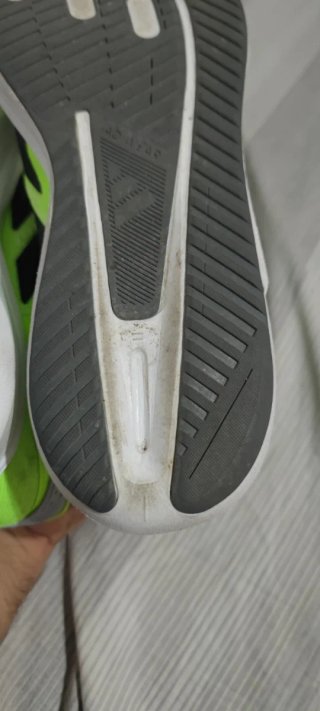 Adidas Duramo Zapatillas, talla 44,Verde Neón