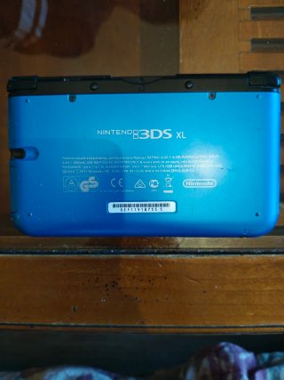Nintendo 3DS XL Blu con Firmware Basso