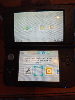 Nintendo 3DS XL Blu con Firmware Basso
